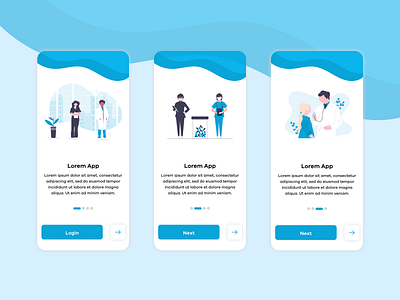 Onboarding app app branding design illustration illustrator ui uiux ux web website