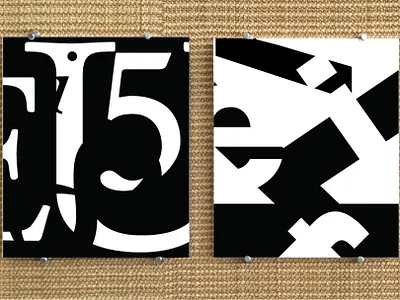 Modern Hieroglyphics Example design illustration typography