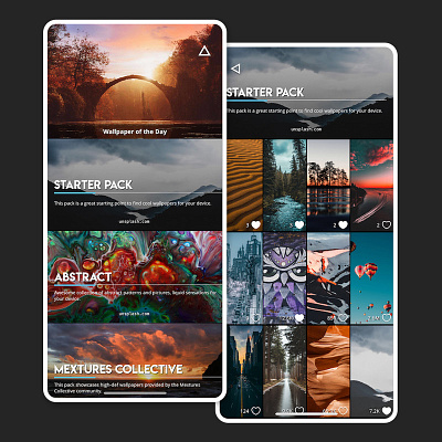 WallUp | Wallpapers App Template adobexd android app appdesign art behance branding dailyui design dribbblers envatomarket graphicdesignui illustration ios mobile app ui uidesign userexperience userinterface uxdesign