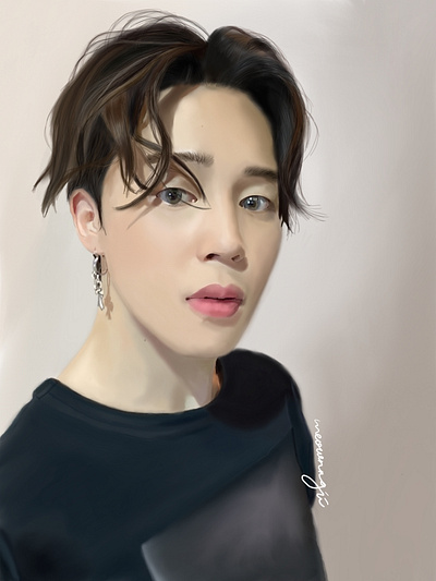 Park Jimin digital painting