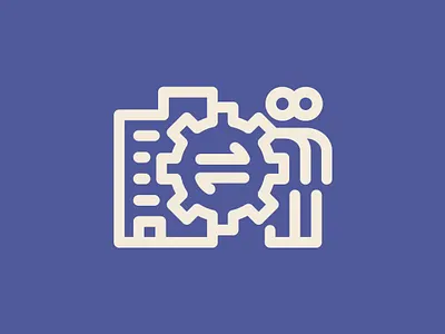 Day 71 - B2C - 100 Icons Daily 100days b2c business design icon illustration leeayr logo minimal vector