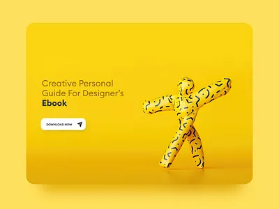 Creative hero header 3d art dance design illustraion illustration illustrator typography uidesign uiux web