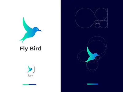 Fly Bird Business Logo business logo business logo design design icon illustration logo logo design logodesign