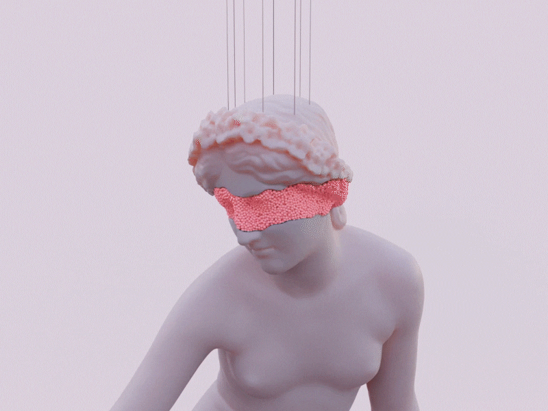 Sculpture fun 3d 3dart abstract art blender3d c4d cinema 4d design houdinifx motiongraphics render surreal