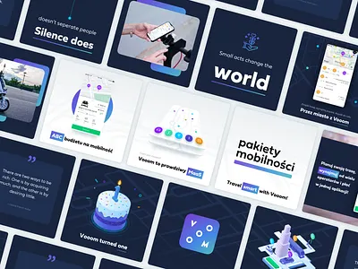 vooom SM - instagram branding carsharing clean commute design grid instagram instagram post logo mobility socialmedia transport