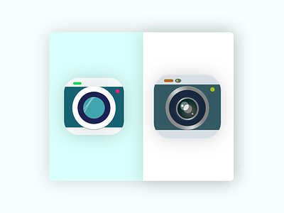 Camera app icon adobe xd affinitydesigner android app apple branding camera app dailyui design graphic design icon illustration ios icon logo minimal mobile ui vector