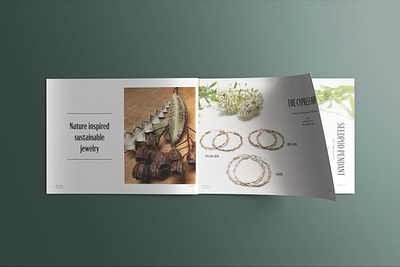 Jewelry catalogue brand design catalog design catalogue design indesign jewelery jewelry jewelry design jewels nature nature jewelry stayhome stayinside