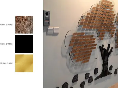 Tree of Life acrylic donation drive non profit trees wall art