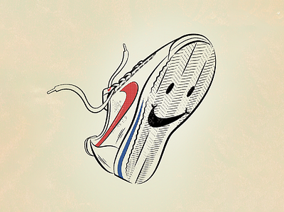 Nike Cortez graphic design illustration illustrator marathon minimal nike running nike shoes running sneaker sneaker art vector