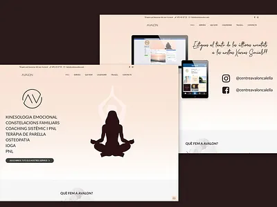 Banners for website | CENTRE AVALON art director brand identity communication content design content marketing creative digital design digital graphic design freelance graphic design ilustrator photography photoshop procrate social media social media content