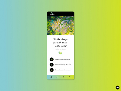 Ecopaw mobile app app app design application brand design brand identity branding branding design clean colorful colorfull figma green homepage interface mobile mobile app mobile app design mobile ui mockup ui design