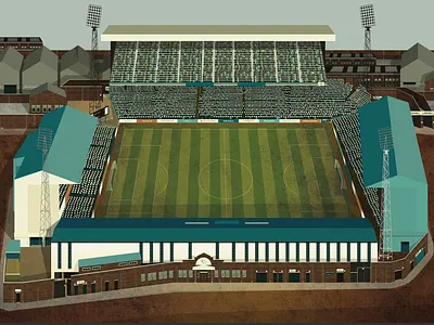 The Baseball Ground, Derby illustration