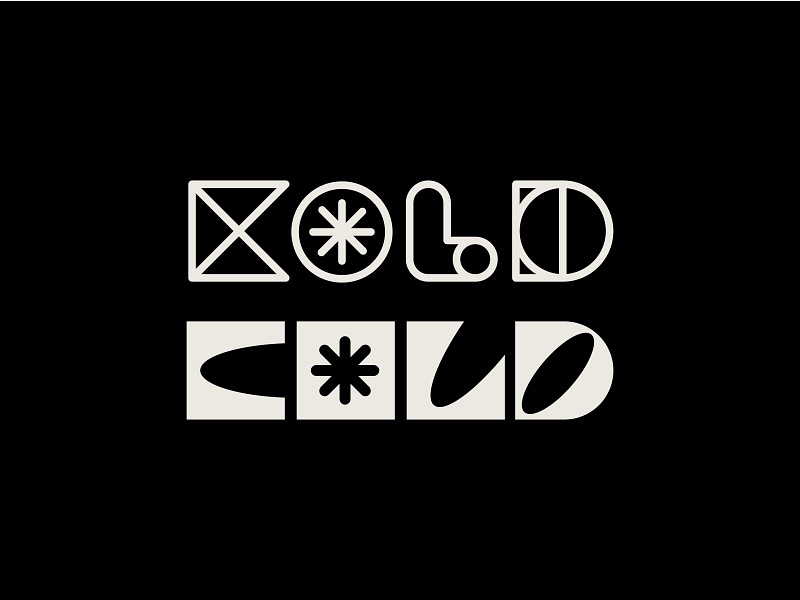 Experimental Type & logos branding experimental logo logo designer logomark logos shape type typography