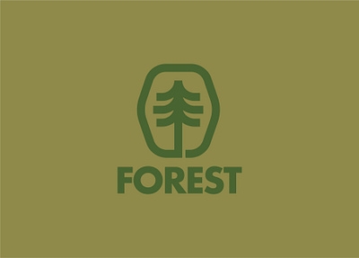 Forest logo 🌲 badge brand design draw drawing explore forest graphic design hike icon identity illustrate illustration logo outdoors trees woods