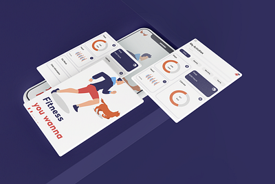 fitness app adobe xd adobexd design dribbble figma photoshop ui uidesign uiux ux uxdesign vector