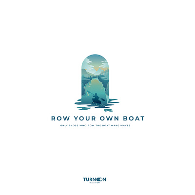 Row Your Own Boat Vector Design branddesign brandidentity branding design illustration logo vector vector illustration vectorart vectorartist vectorartwork vectordesign