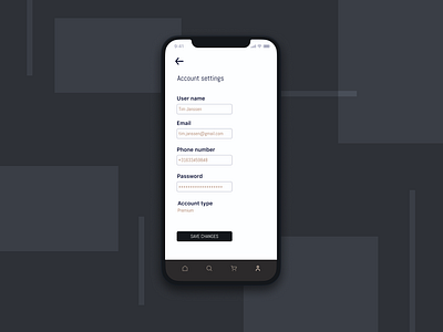 Daily UI 007 - Settings dailyui dailyui007 dailyuichallenge settings