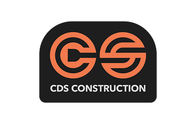 CDS Construction (orange) logo logodesign