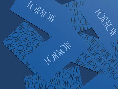 For Now brand design brand identity branding logo logotype