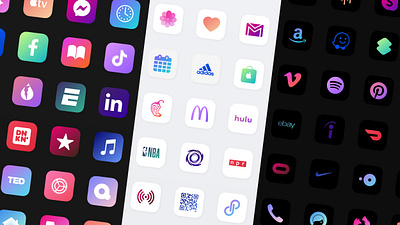 iOS 14 Icons - Color app branding design flat icon illustration ios ios app logo minimal