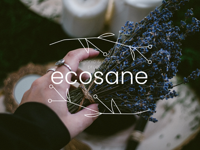 Ecosane cosmetics logo cosmeticlogobrandlogoideas