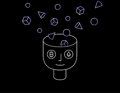 Crypto Mental Models bitcoin blockchain cryptocurrency ethereum illustration