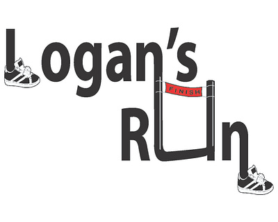 Logan s Run LOGO final branding design illustration logo vector