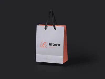 Intern Express Logo Branding । Abu Sayed abstract app art branding clean design flat graphic design icon illustration illustrator letter lettering logo minimal typography ui ux vector web
