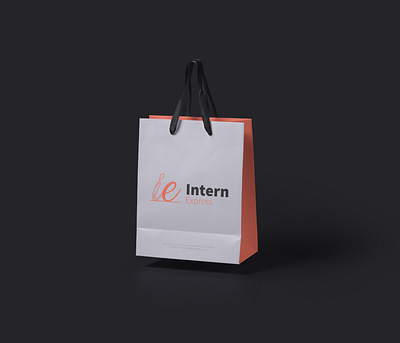 Intern Express Logo Branding । Abu Sayed abstract app art branding clean design flat graphic design icon illustration illustrator letter lettering logo minimal typography ui ux vector web