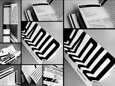 Booklet about Zaha Hadid's Dominion Tower booklet cyrillic graphic design print print design prints type typogaphy typographic typography design