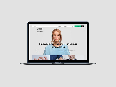 SELECT* 2020 business clean design desktop flat idea minimal new recruitment swiss top trend typography ui uiux ux website