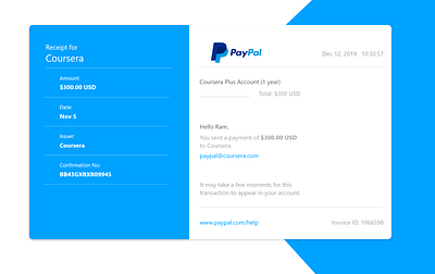 Day_17_Email-Receipt app design graphic design illustration illustrator minimal ui ux web website