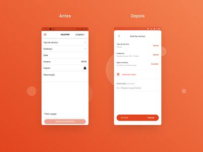 Redesign | Dixx - Solicitar serviço app brasil design dixx redesign salvador ui