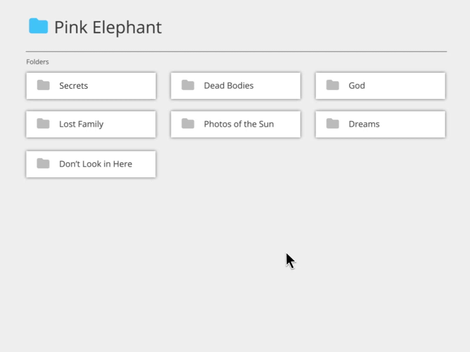 Folders - Micro Interaction app folders interaction micro interaction microinteraction ui ux web
