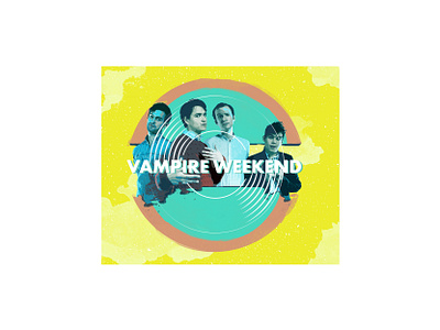 Vampire Weekend Fan Art-2 album cover art alternative band fan art graphic design vampire weekend