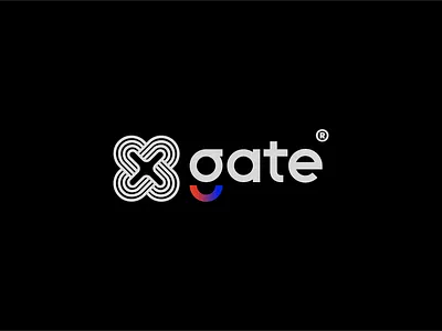 Xgate- Brand Identity branding branding and identity design flat icon illustrator logo typography website