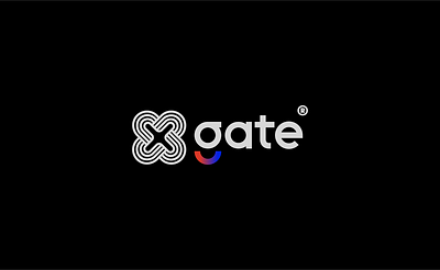 Xgate- Brand Identity branding branding and identity design flat icon illustrator logo typography website