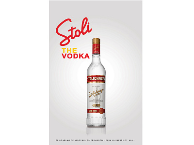 Stolichnaya Poster design graphic design minimal poster design visual design