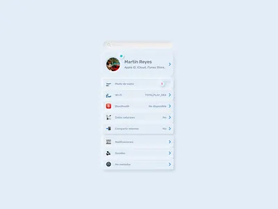 Settings app dailyui 007 design minimal neumorphic design neumorphism neumorphism ui ui