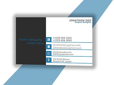 Business Card mockup app design logo rigan mahmud vector