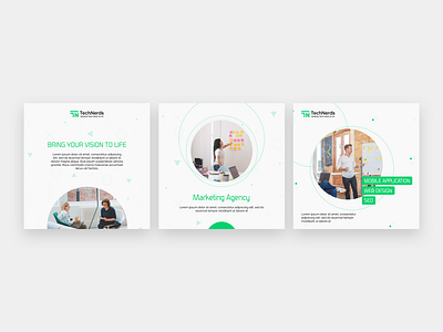 TechNerds - Instagram Templates ads advertisement advertising design banner branding design facebook ad instagram ads marketing social media template