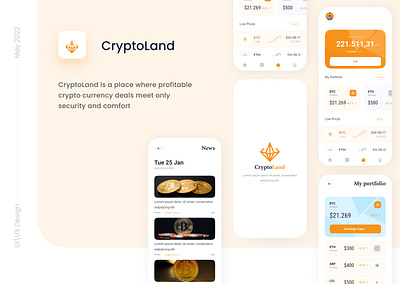 crypto app ui