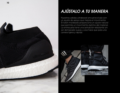 Adidas Ultraboost Catalogue catalogue design design editorial design editorial layout magazine design visual design