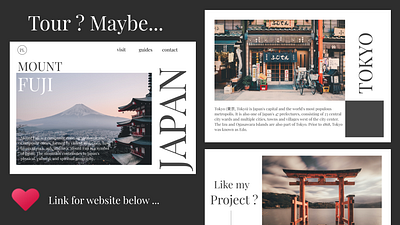 Japan japan minimal professional ui ux web website website design