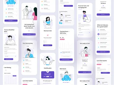 Healthcare Mobile Application business color design doctor app header health app health care healthcare illustration illustrations medical app mobile app mobile app design mobile ui typography ui uiux ux webdesign website