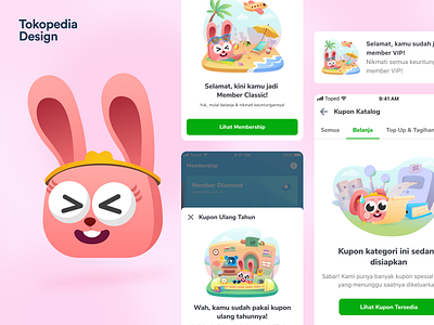 Pedi - Toped Universe 2d character 2d illustration apps character design design illustration product tokopedia ui user experience user interface ux