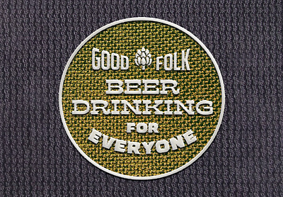 Good Folk Patch/Badge badge badgedesign beer branding brand brand design branding branding design design graphicdesign patch patch design