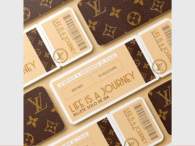 Ticket Design for Manifest | LOUIS VUITTON art director brand identity communication content design content marketing creative digital design digital graphic design freelance graphic design ilustrator photography photoshop procrate social media social media content