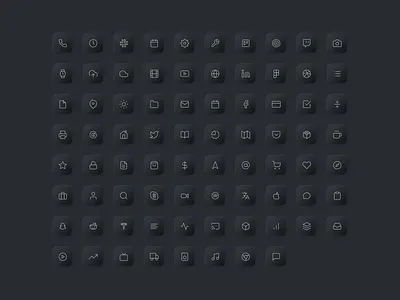 Morphicon Pack - Skeumorphic iOS 14 Icon Pack app icons icon pack icons ios ios app ios icons ios14 iphone icons mobile mobile icons skeumorphic
