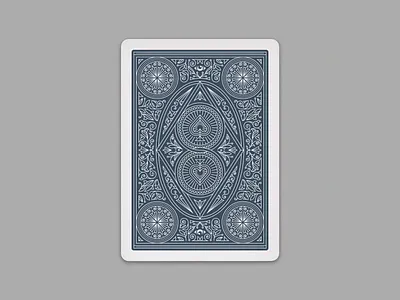 Kevin Blake Back Design graphicdesign illustraion illustration lineart peter voth design playing cards vector
